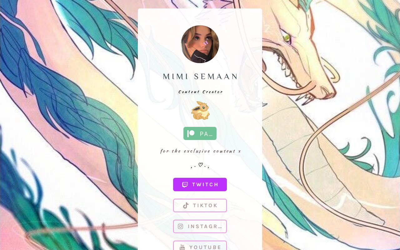 Links [mimisemaan.carrd.co]